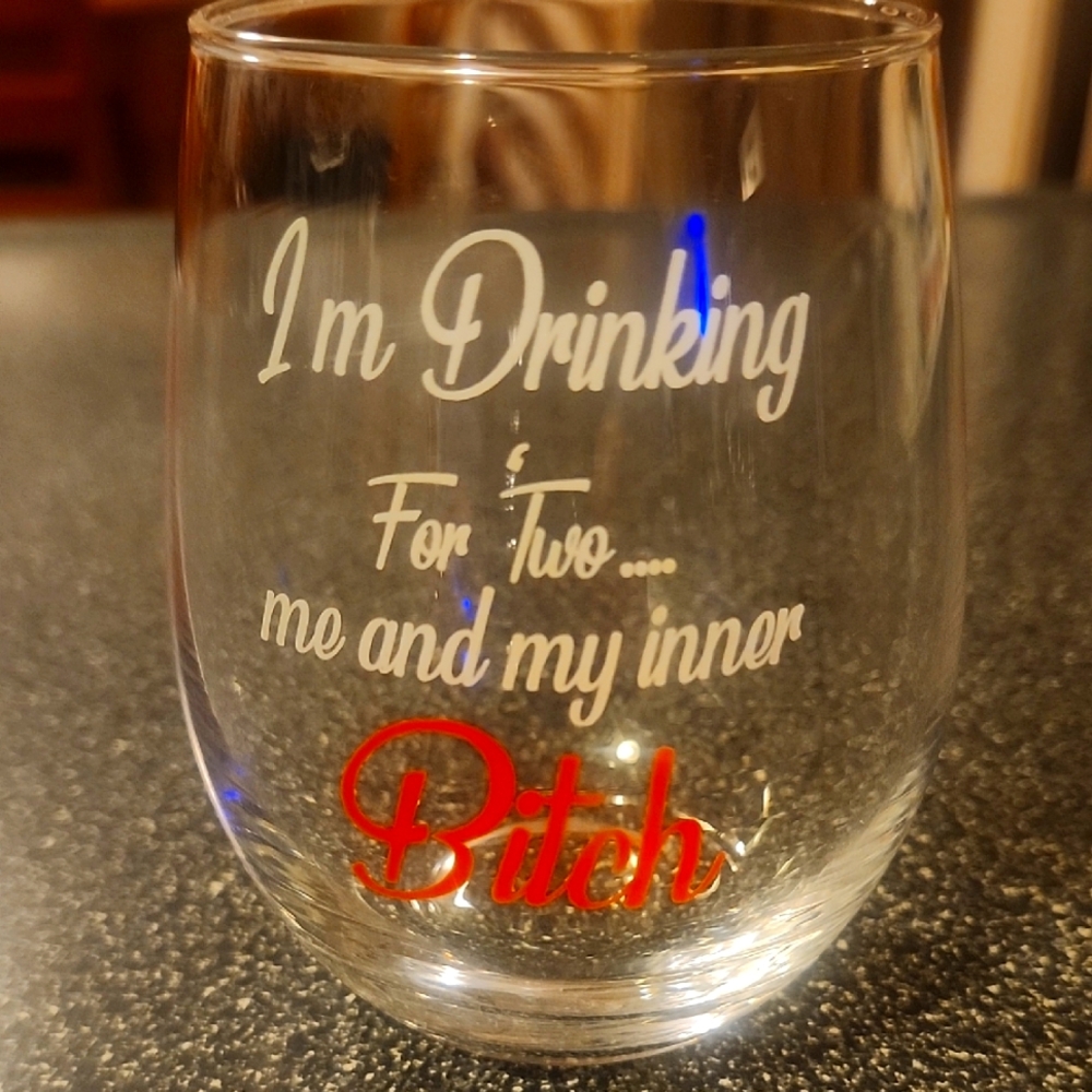 Fun Quote 16 Oz Wine Tumbler